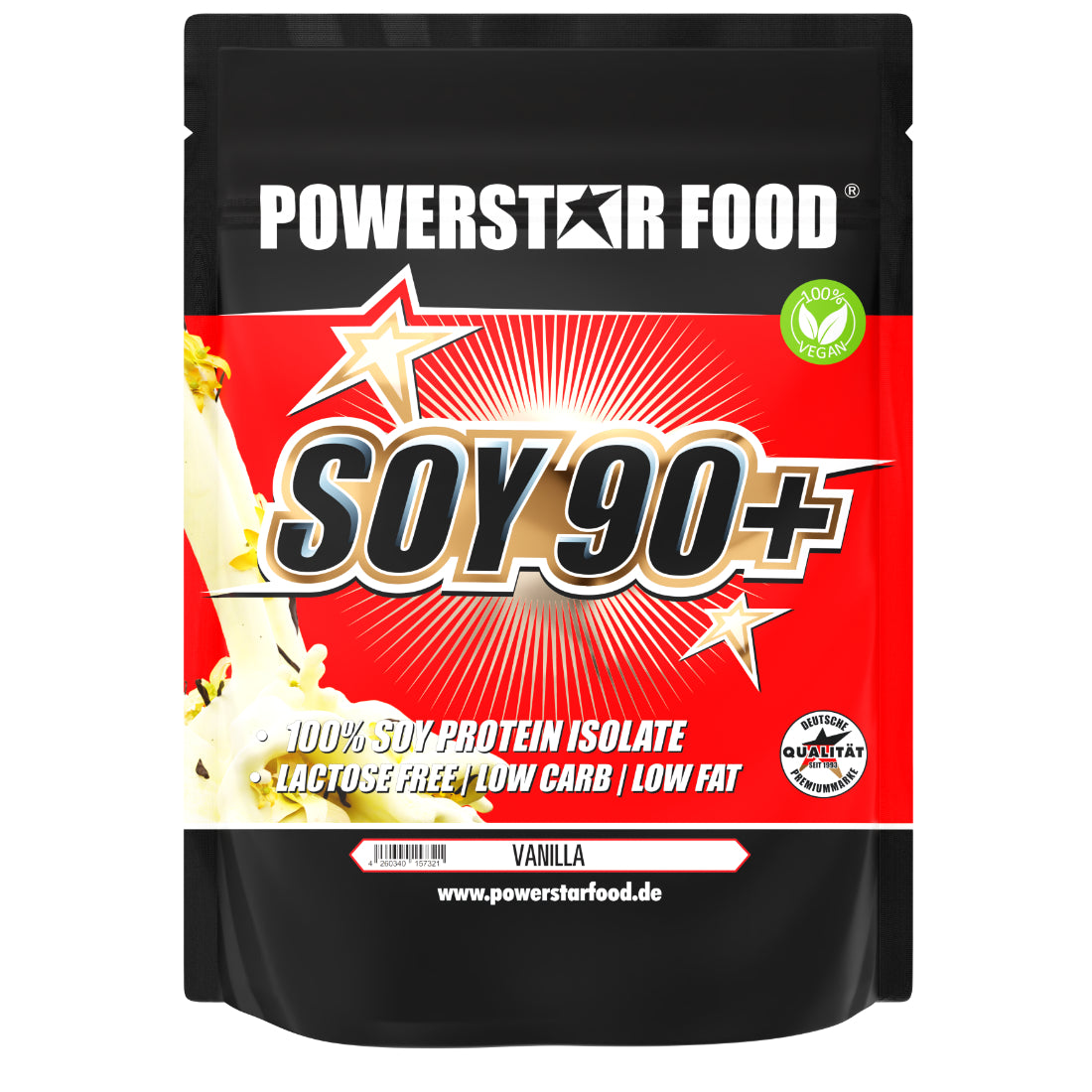 SOY 90 + - Shake d'isolat de protéine de soja - Vegan - 1000g de poudre