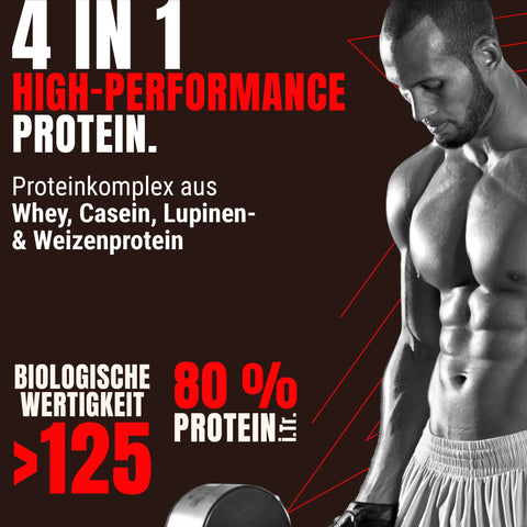 SUPER HI PRO 128 - Mehrkomponenten Protein 1000 g