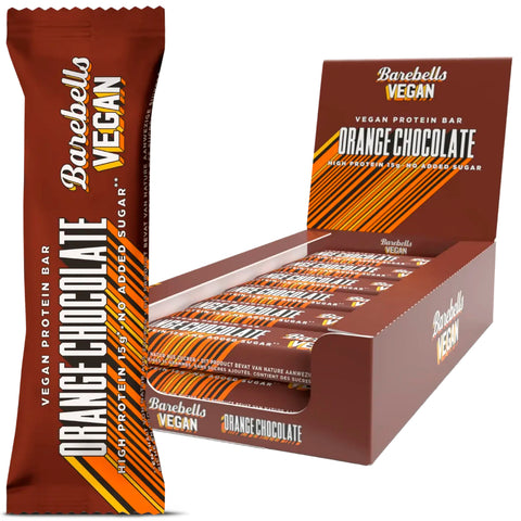 BAREBELLS VEGAN PROTEIN BAR MIX - 12 x 55 g