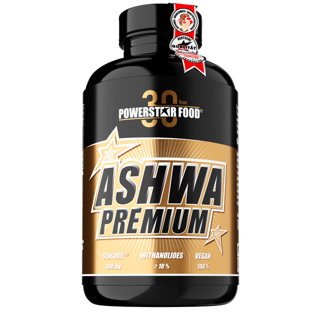 ASHWA PREMIUM - Ashwagandha Sensoril® - 140 Kapseln - vegan
