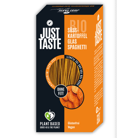 BIO KURKUMA SÜßKARTOFFEL SPAGHETTI - Bio Nudeln - 250 g - Just Taste CN-BIO-154