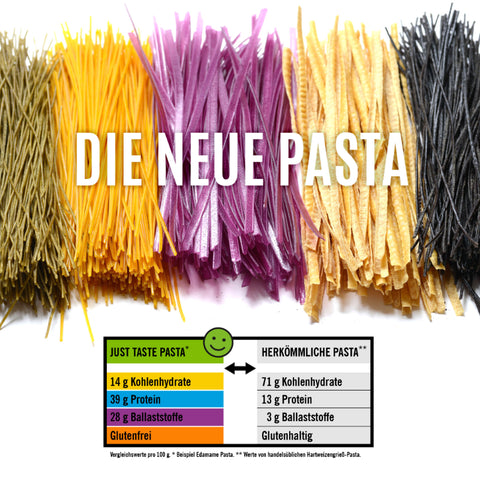BIO BLACK BEAN SPAGHETTI - Bio Nudeln - 250g - Just Taste CN-BIO-154