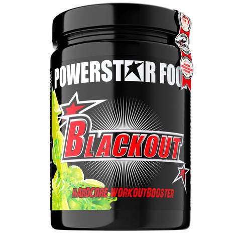 BLACKOUT - Hardcore Pre Workout Booster - 600 g