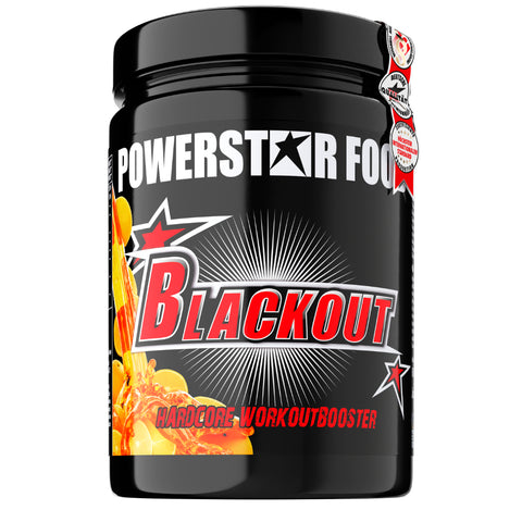 BLACKOUT - Hardcore Pre Workout Booster - 600 g