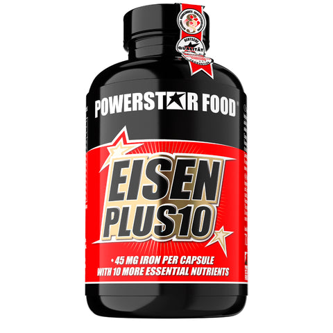 EISEN PLUS 10 - Eisen, Jod & 9 Vitamine - 90 Kapseln