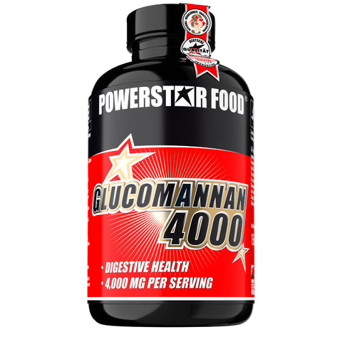 GLUCOMANNAN 4000 - Diätballaststoff - 240 Kapseln vegan
