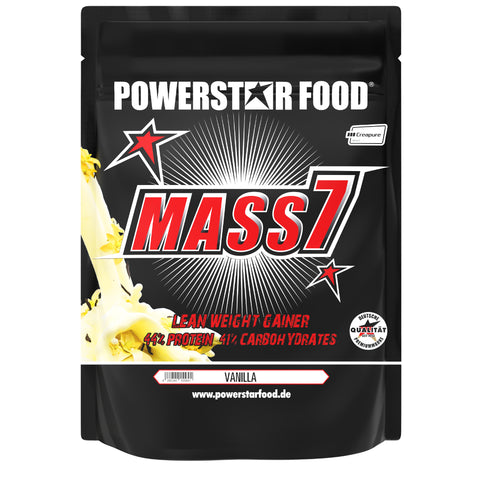 MASS 7 - Premium Weight Gainer für Softgainer - 1610 g