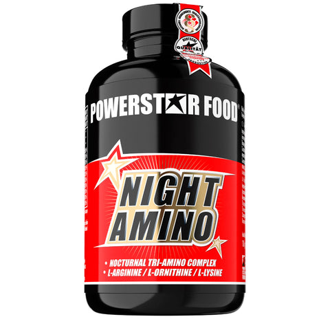 NIGHT AMINO - Arginin Ornithin Lysin - 180 Kapseln