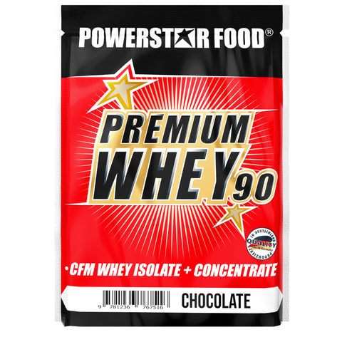 PREMIUM WHEY 90 - Whey Protein Shake - 30 g Probebeutel