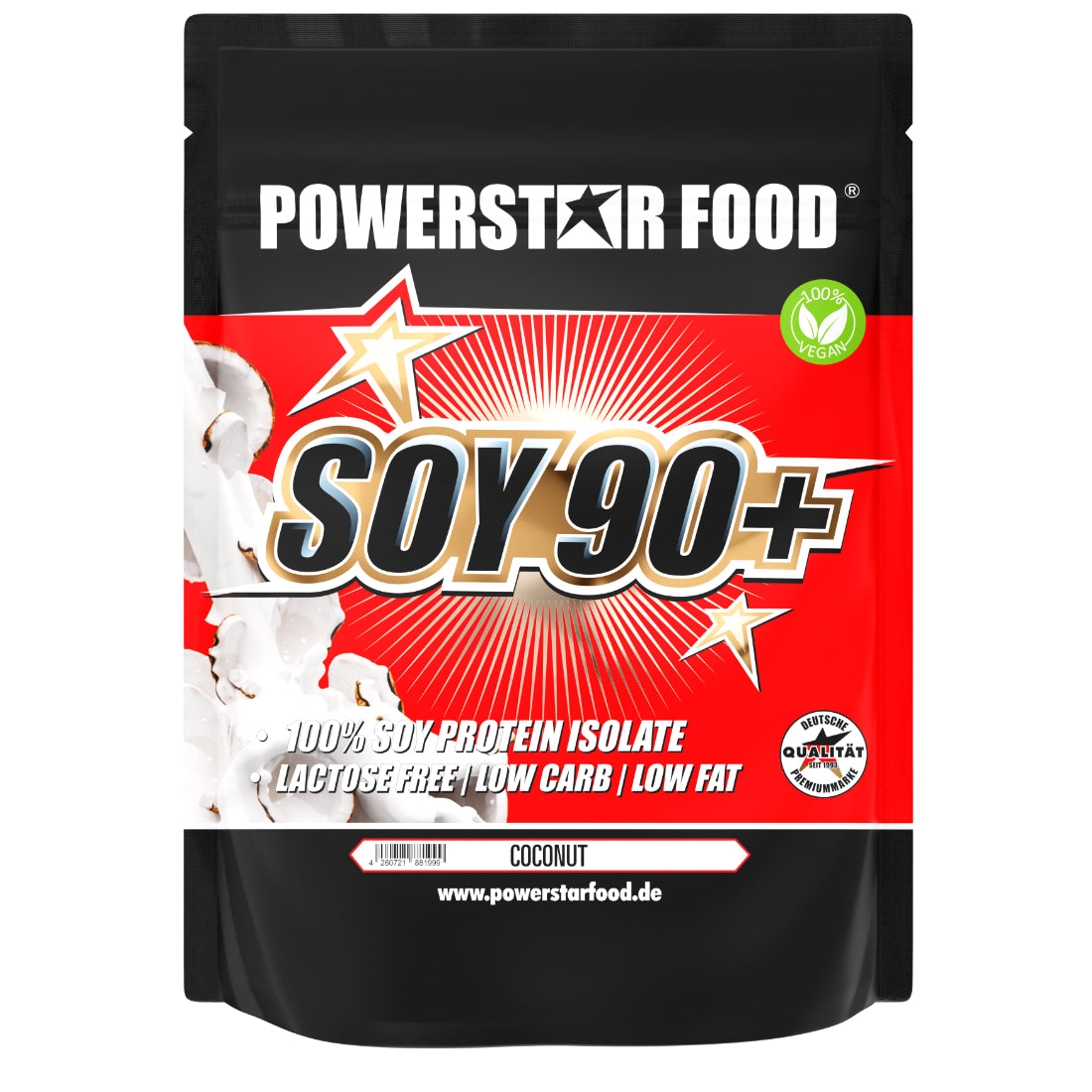 SOY 90 + - Soja Protein Isolat Shake - Vegan - 1000 g