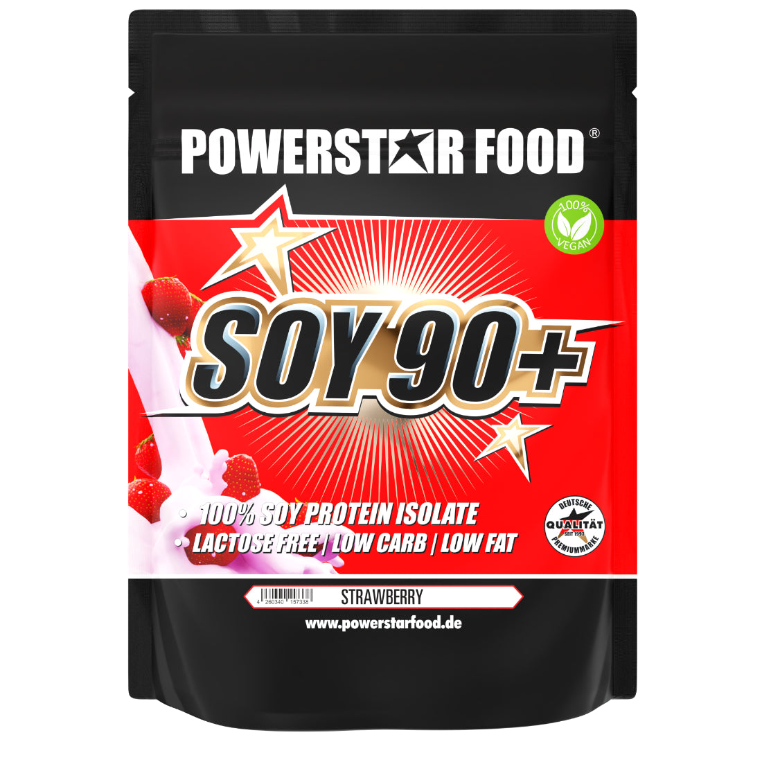SOY 90 + - Soja Protein Isolat Shake - Vegan - 1000 g